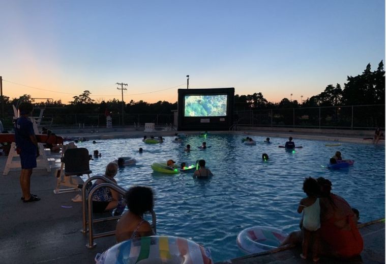 4th of July Divein Movie at Earlywine Family Aquatic Center